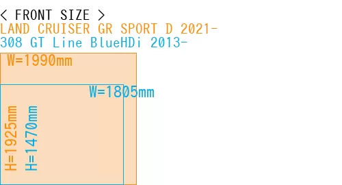 #LAND CRUISER GR SPORT D 2021- + 308 GT Line BlueHDi 2013-